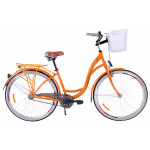 Mestský bicykel 28 Fuzlu Nevada S-1 Oranžový matný